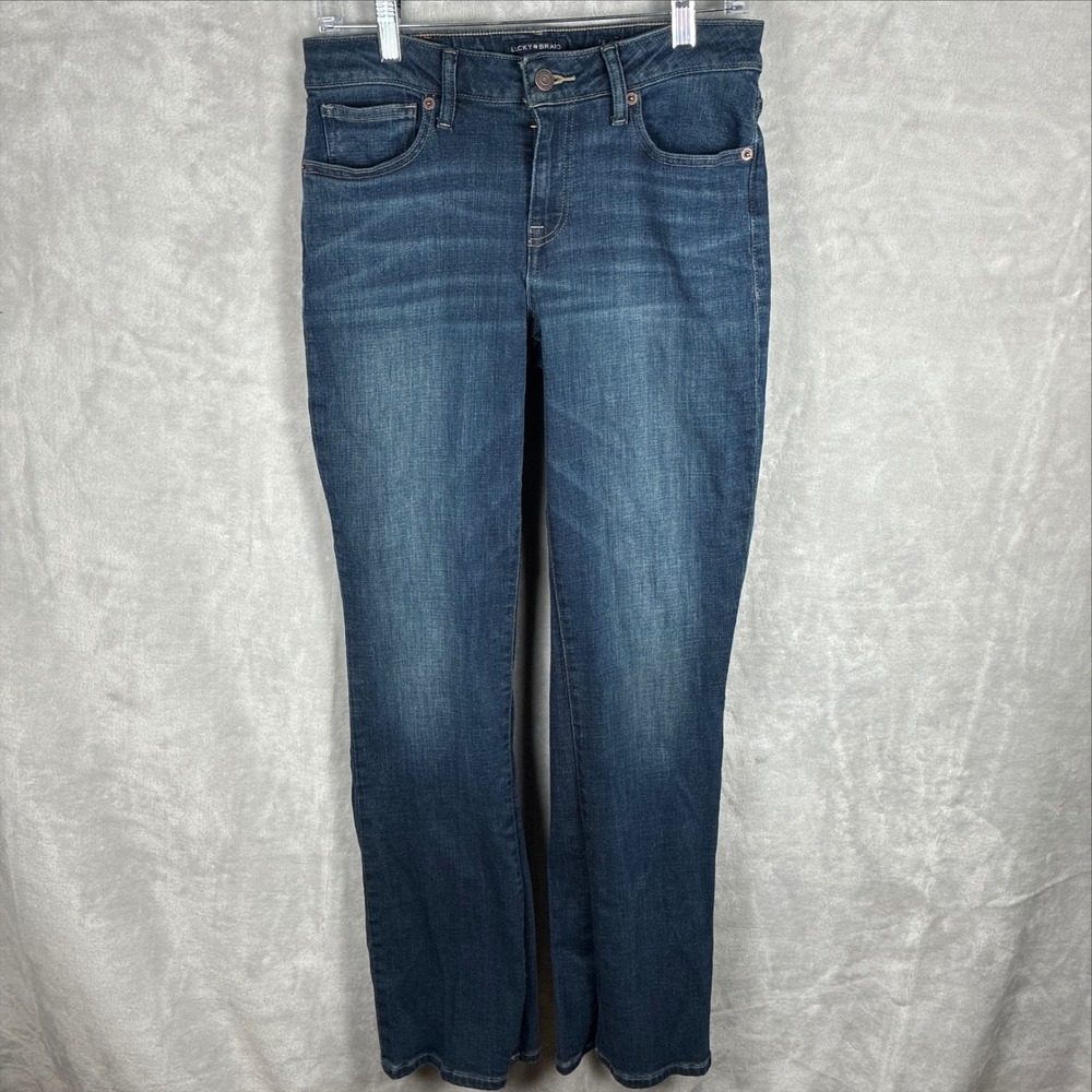 Lucky Brand Lolita Low Rise Bootcut Jeans Dark Wash Size 10/30 Regular